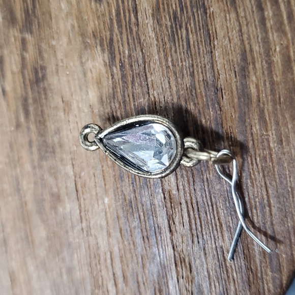 P205 crystal‎ clear pendulum pendant - Picture 1 of 2